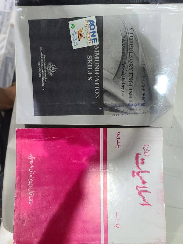 Allama Iqbal University Books 0