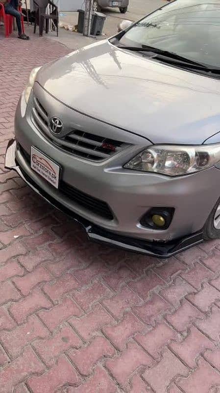 Toyota corolla 2010-2013 Faber splitter 4