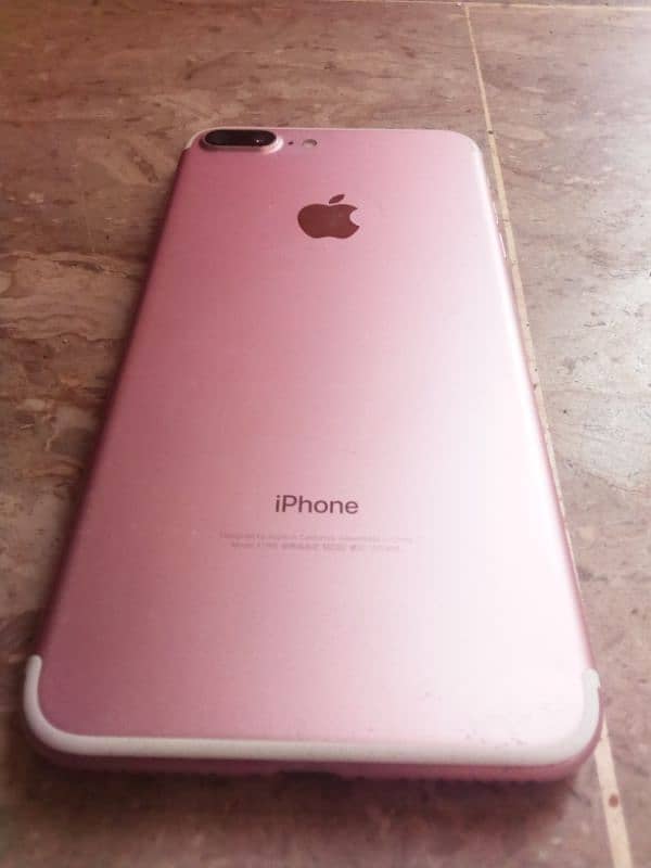 Model iphone 7 plus 256 GB storg PTA approved software version 15.8. 3 7