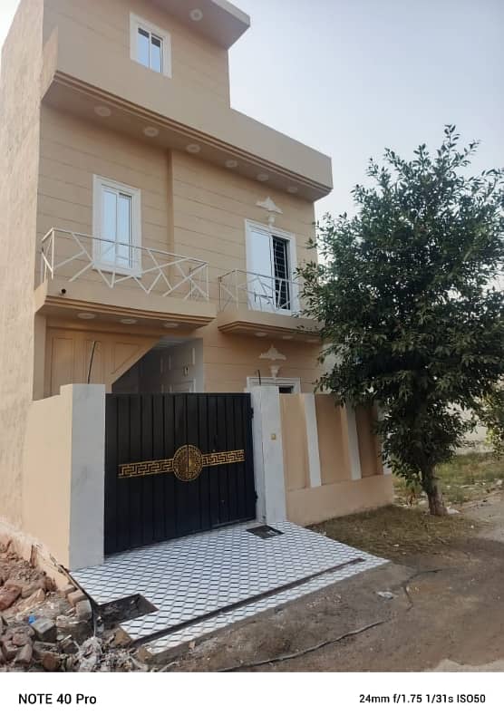 Double Storey 3 Marla House For Sale In Al Haram Garden Al Haram Garden 1