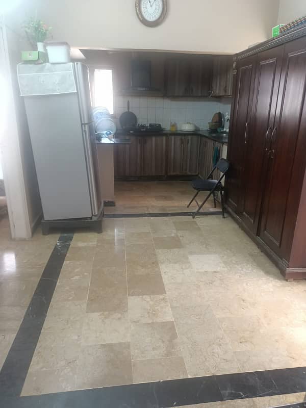 Samama corner flat is available for sale in gulistane jauhar block 20 7