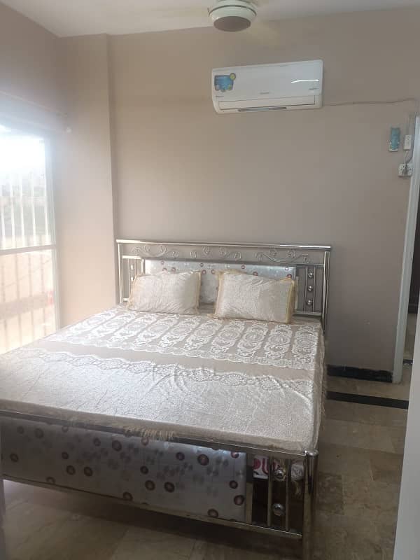 Samama corner flat is available for sale in gulistane jauhar block 20 9