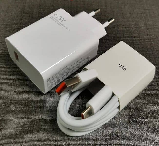 Mi 67Watt original box plugged charger turbo charging(67w)Not 11/12pro 1