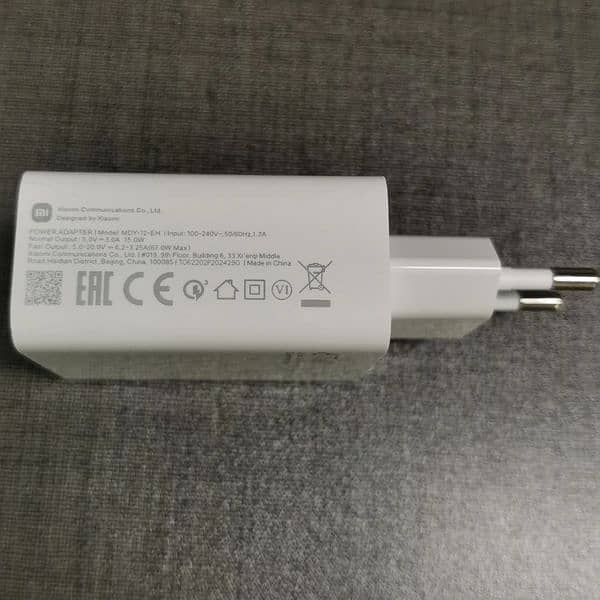 Mi 67Watt original box plugged charger turbo charging(67w)Not 11/12pro 19