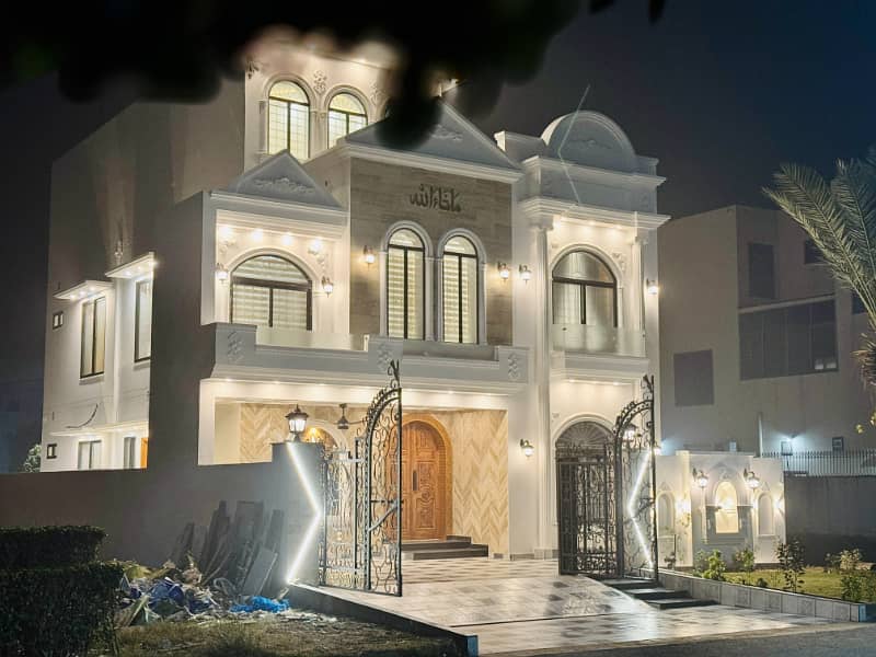 Stunning White Spanish 10 Marla Modern House for Sale | Luxury Living in Citi Housing Gujranwala 11