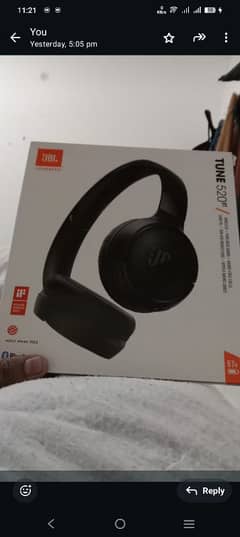 JBL headphone tune 520