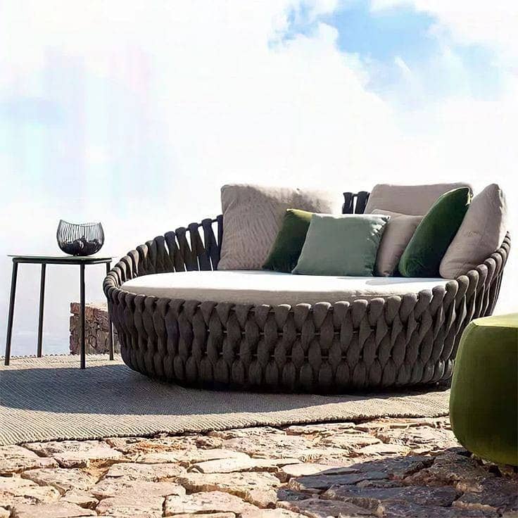 Garden chairs/rattan sofa sets/dining tables/UPVC outdoor furniture 14