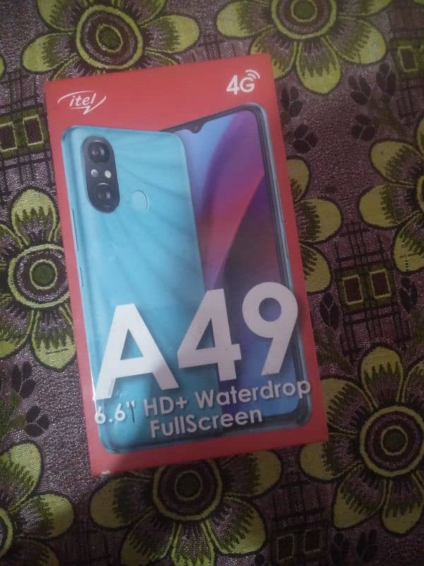 Itel A49 with box 0