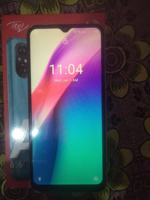 Itel A49 with box 3