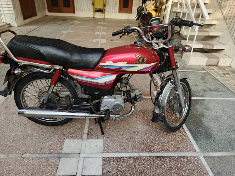 Honda CD 70 2011 Faisalabad Number 6