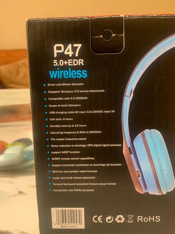 P47 Wireless Headphones Best For Gaming ( PUBG ) 4