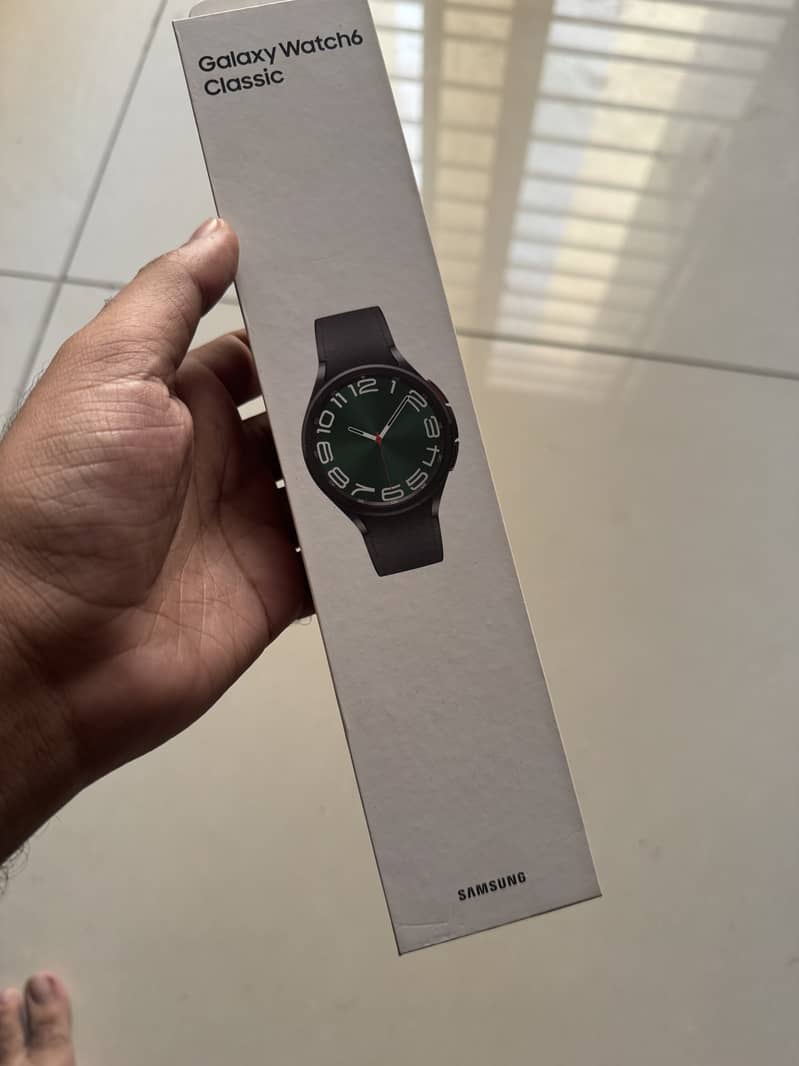 Samsung watch 6 classic 47mm 0