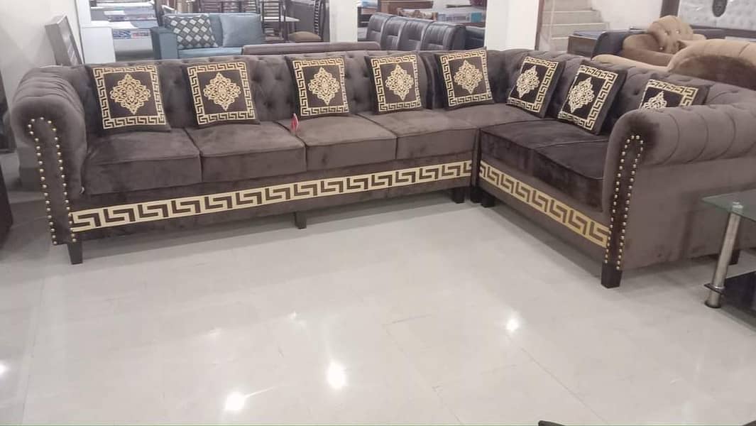 U shape sofa set - Corner sofa set - Decent sofa set - sofa 6