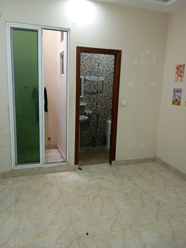 Flat For Rent 1 bed Attach Bathroom Tiles Flooring Woodwork Good Location Man Approach 2