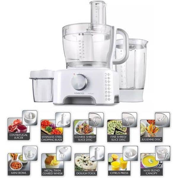 Kenwood food processor 32 functions - 900 watts 0