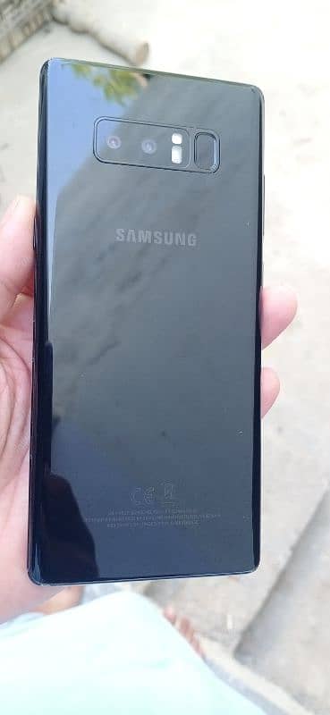 Note 8 neat clean like new PTA Approved Dual Sim 0