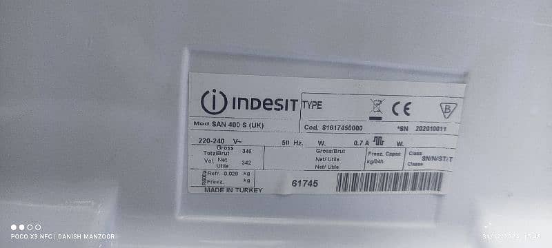 INDESIT Refrigerator 6