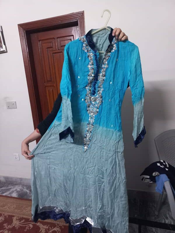 2 full flare frock for sale condition 10/10 2