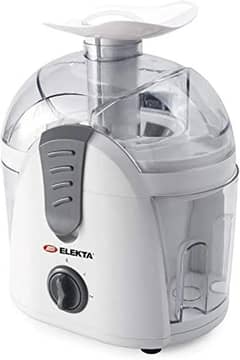 Elekta Plastic Hand Press Juice Extractor,White - EJX-870MKI