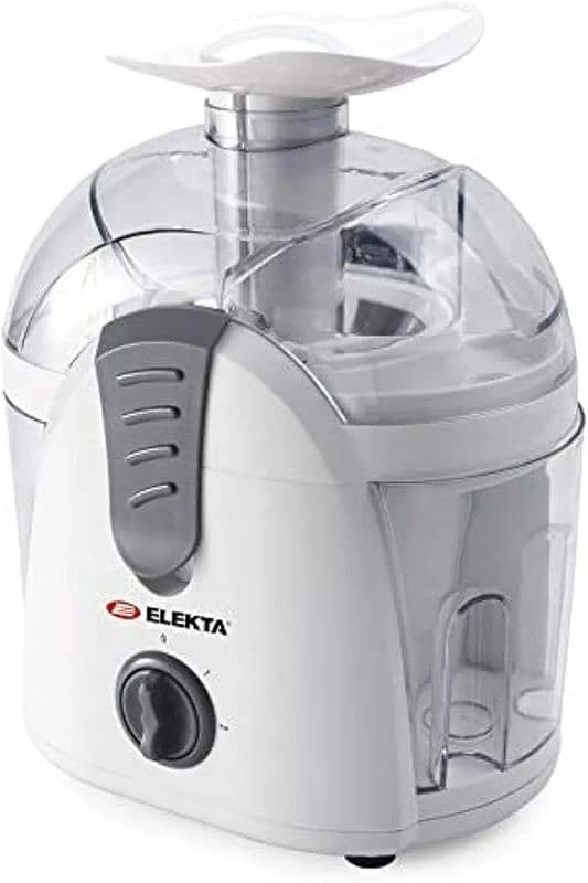 Elekta Plastic Hand Press Juice Extractor,White - EJX-870MKI 0