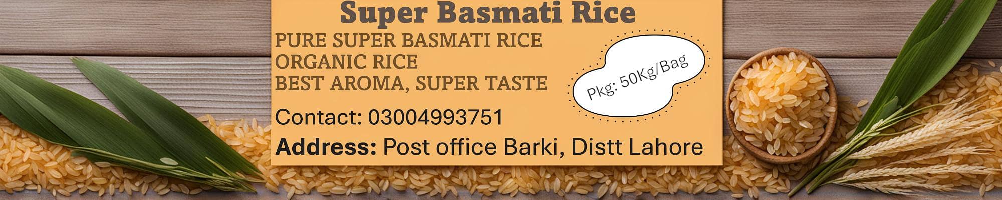 Super Basmati Rice, Export Quality 0