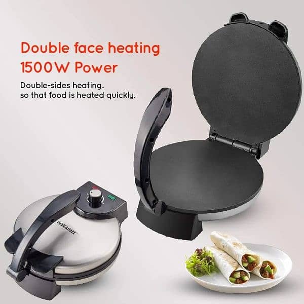 SONASHI NON-STICK ROTI MAKER 10" 5