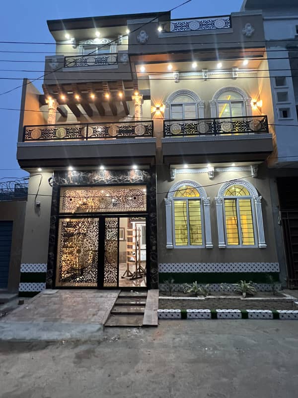 5 Marla Brand New Spanish Style House For Sale, AL Raheem Garden Phase 4 Main GT Road Lahore 0