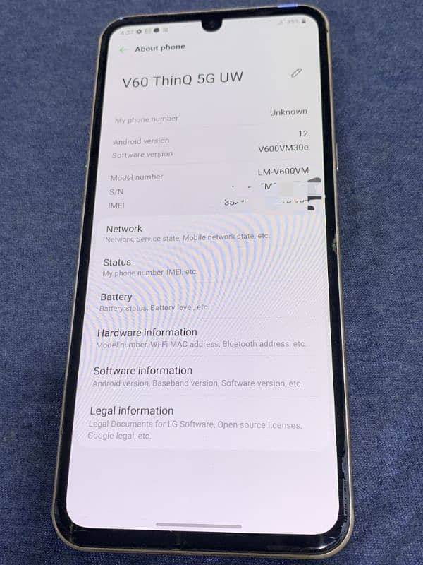 Lg v60 thinq 5g 4