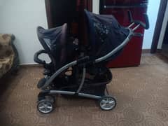 Graco double stroller.