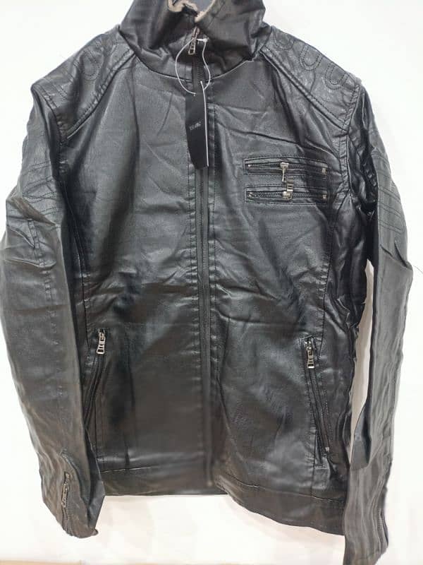 Rexine leather jacket for sale 1