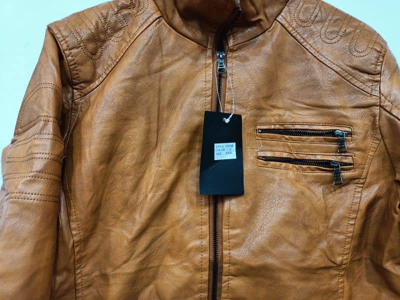 Rexine leather jacket for sale 2