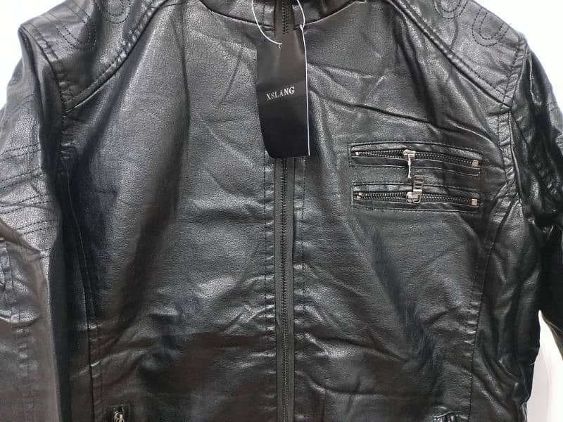 Rexine leather jacket for sale 3