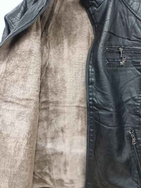 Rexine leather jacket for sale 4