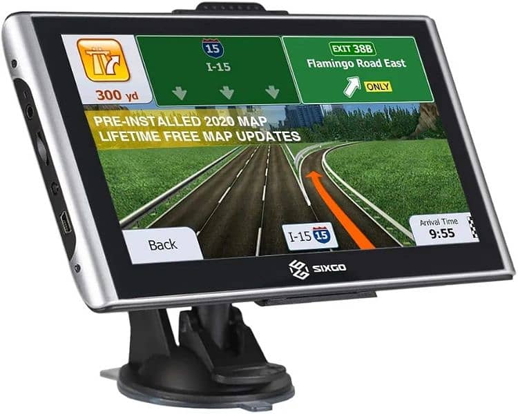 SIXGO GPS Navigation for Car 7 Inch Touch Screen 0