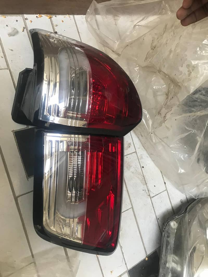 Toyota Fortuner Head & Back Lights Mint Condition 1