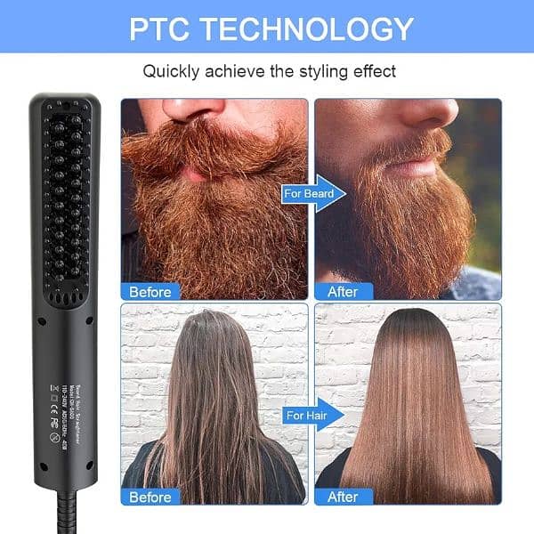 LIDASEN BEARD STRAIGHTENER 3