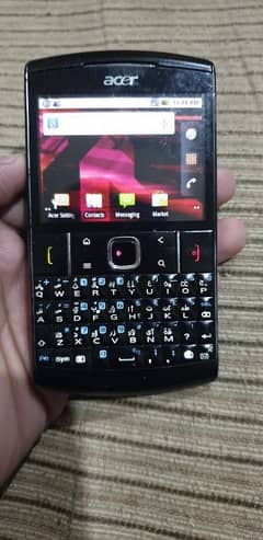 Acer E210 Android touch & type for whatsapp 03two44ten555zero