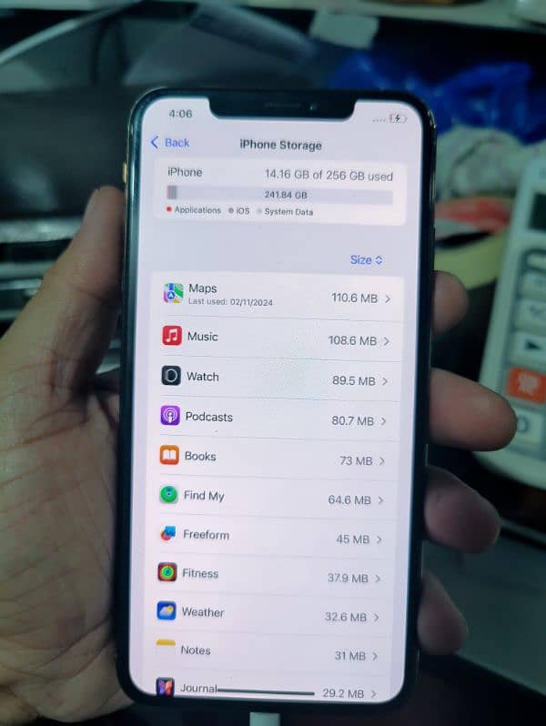 iphone xs max 256 GB 3