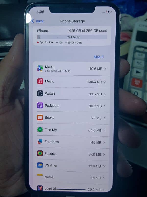 iphone xs max 256 GB 4