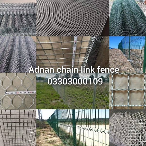 chain link fence razor barbed security mesh wire hesco bag pole jali 0