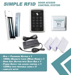 Keypad Card Security Door lock system electric Magnetic access control