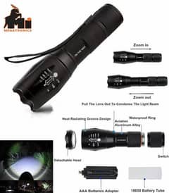 A100 High Power XM-L T6 Led Flashlight Light Torch