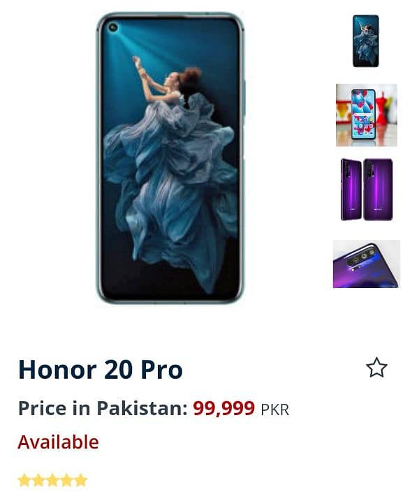 Honor 20 pro 8/256 Flagship 7