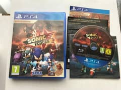 PS4 Game CD Skyrim & Sonic Forces