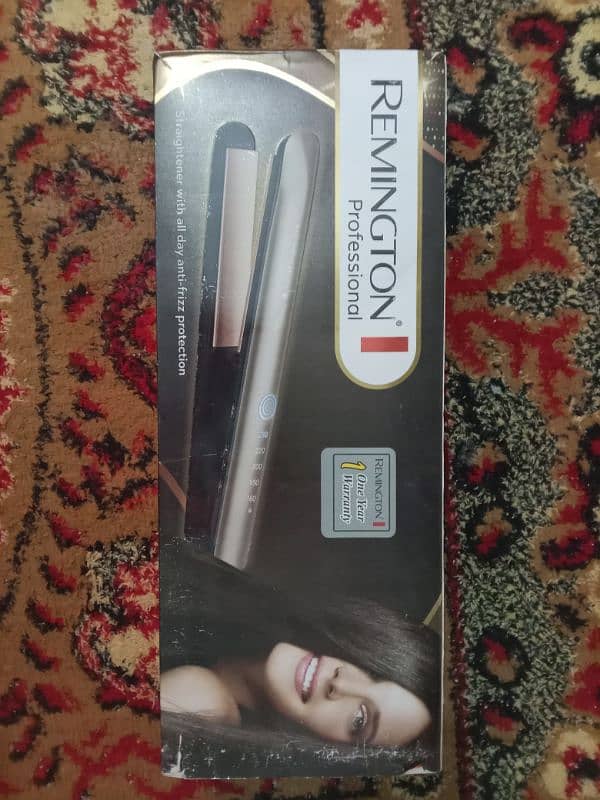 hair straightener with box 0