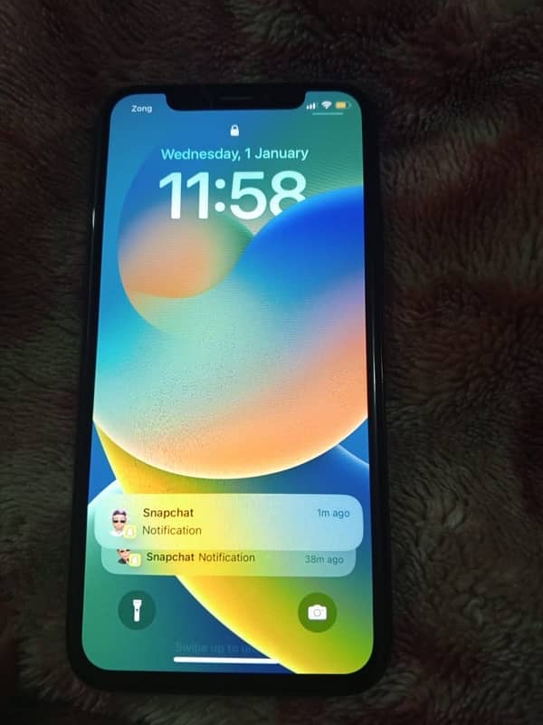 Iphone x PTA proved 0