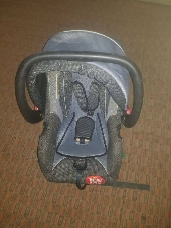 cot + car seat + carry cot 2