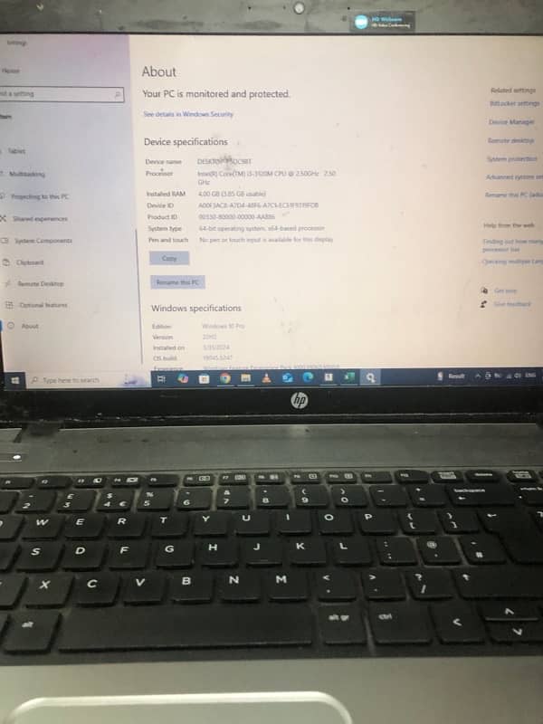 Hp probook core i3 2