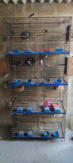 8 Portion Folding Cage For Sale