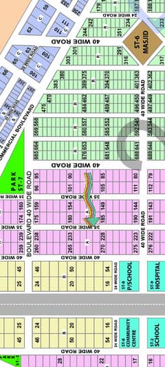 Lease 120 Sq Yd Plot Sale In Block 2 Saadi Garden Scheme 33 (West Open)